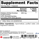 maitake sap (nfh nutritional fundamentals) supplement facts
