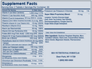 male edge bio-nutritional formulas supplement facts