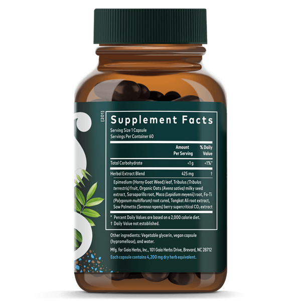 male libido gaia herbs