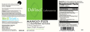 mango plex davinci labs label