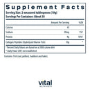 marine collagen vital nutrients supplement facts