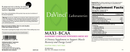 maxi bcaa davinci labs label