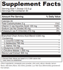 maxi bcaa davinci labs supplement facts