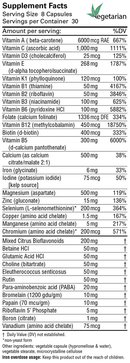 maxxum 2 (karuna responsible nutrition) supplement facts