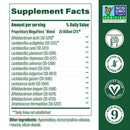 megaflora (megafood) supplement facts