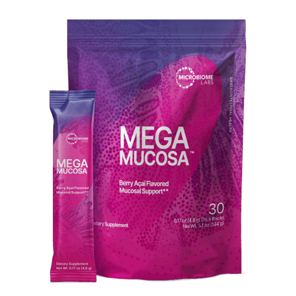 megamucosa stick packs microbiome labs