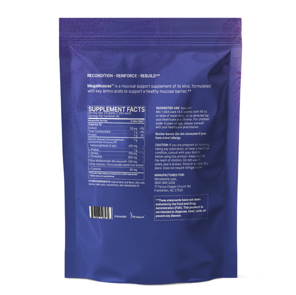 megamucosa stick packs