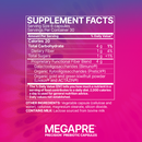 megaprebiotic microbiome labs supplement facts
