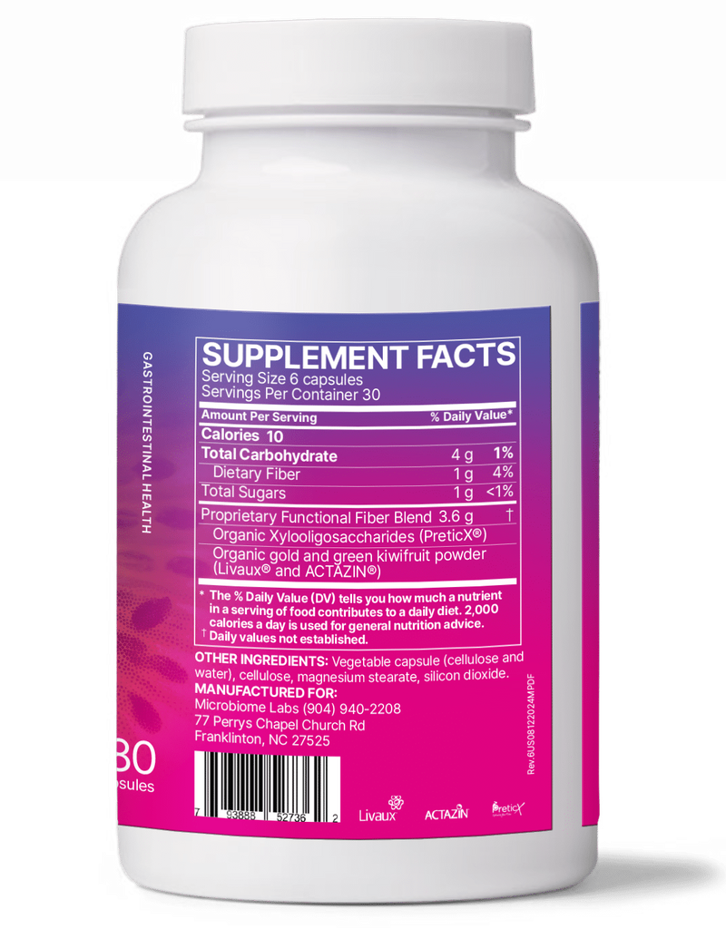 buy megapre dairy free microbiome labs supplement facts