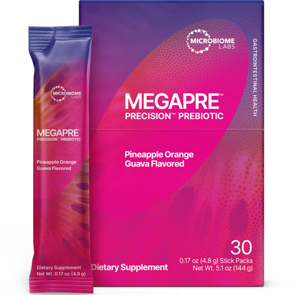 megapre stick packs | microbiome labs