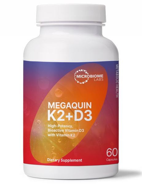 megaquin k2+d3 | megaquind3 | microbiome labs | d3 benefits | k2-7 | menaquinone-7 | mk-7