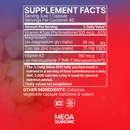 megaquinone k2-7 microbiome labs supplement facts
