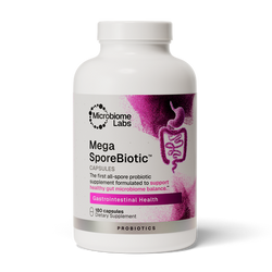 MegaSporeBiotic Spore Probiotic Supplement, 180 Capsules