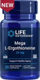 mega l-ergothioneine life extension