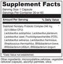 mega probiotic nd 50 davinci labs supplement facts