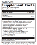 mega probiotic nd orange davinci labs supplement facts