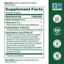 megaflora probiotic with turmeric megafood supplement facts