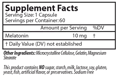 Melatonin 10 mg Vinco supplements