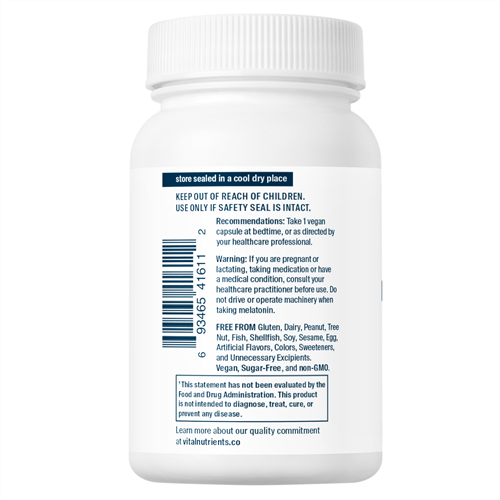 Melatonin 3 mg Vital Nutrients products