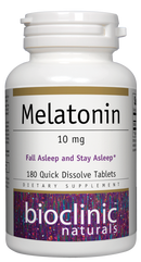 melatonin 10 mg bioclinic naturals
