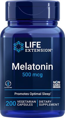 melatonin 500 mcg (life extension)
