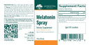 melatonin spray genestra label