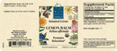 melissa lemon balm