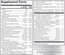 men's active sports multi (now sports) supplement facts