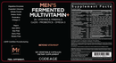 men's fermented multivitamin codeage label