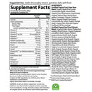 organics men's multi berry garden of life supplement facts