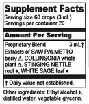 men's prostate tonic herbalist alchemist supplement facts