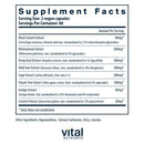 menopause support vital nutrients supplement facts