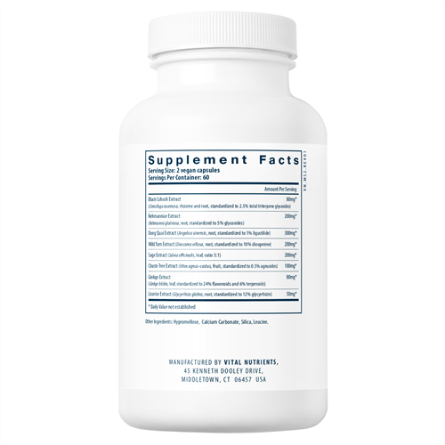 Menopause Support Vital Nutrients products