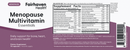 menopause multivitamin essentials fairhaven health label