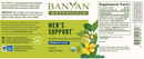 men's support banyan botanicals label