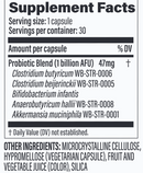 metabolic daily pro (pendulum) supplement facts