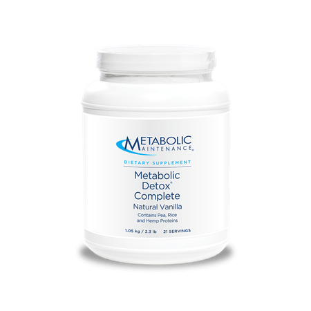 Metabolic Detox Complete - Natural Vanilla (Metabolic Maintenance)