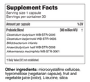 metabolic daily pendulum supplement facts