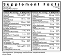 femone women's multivitamin (metabolic maintenance) supplement facts