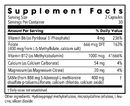 SAMe + cofactors 200 mg (metabolic maintenance) supplement facts