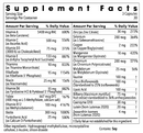 vitaleyes complete ocular formula (metabolic maintenance) supplement facts
