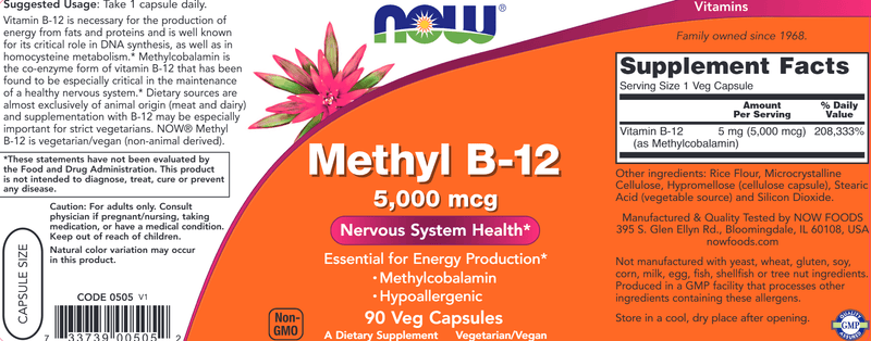 buy methyl b-12 (now foods)