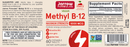 methyl b-12 jarrow formulas label