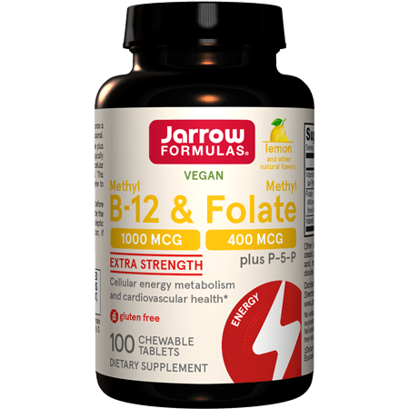 Methyl B-12 & Methyl Folate Lemon Jarrow Formulas