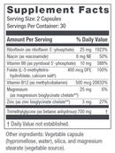 methyl FMT (neuroscience) supplement facts