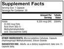 methyl folate dr. mercola supplement facts
