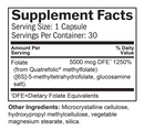 methylfolate brainmd supplement facts