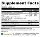 methyl protect (xymogen) supplement facts