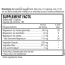 Mg plus guard (perque) supplement facts