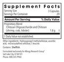 microchitosan allergy research group supplement facts